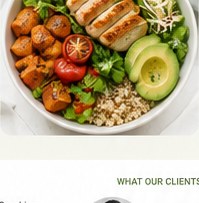 Healthy nutrition and balanced meal planning